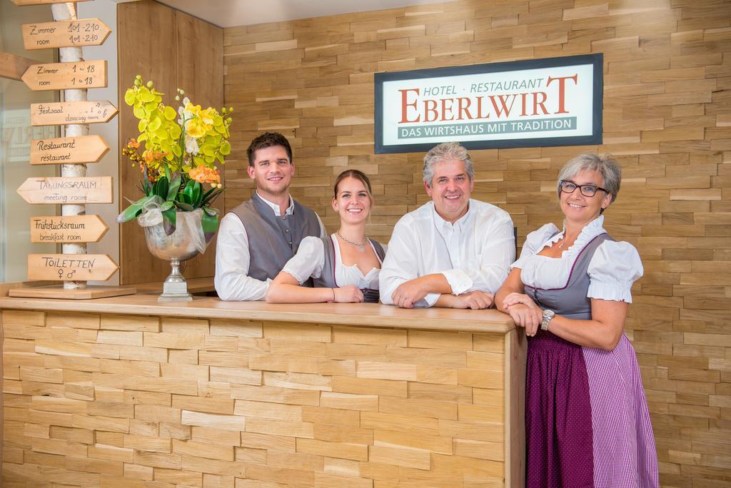 Hotel - Restaurant Eberlwirt Bruckberg Exterior foto